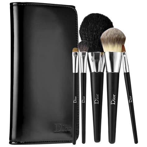 dior backstage makeup brush set.